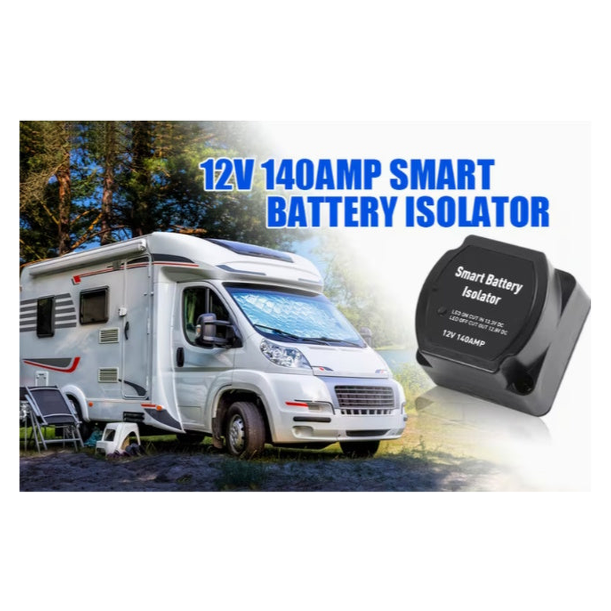 Aislador de batería inteligente 12V 140A