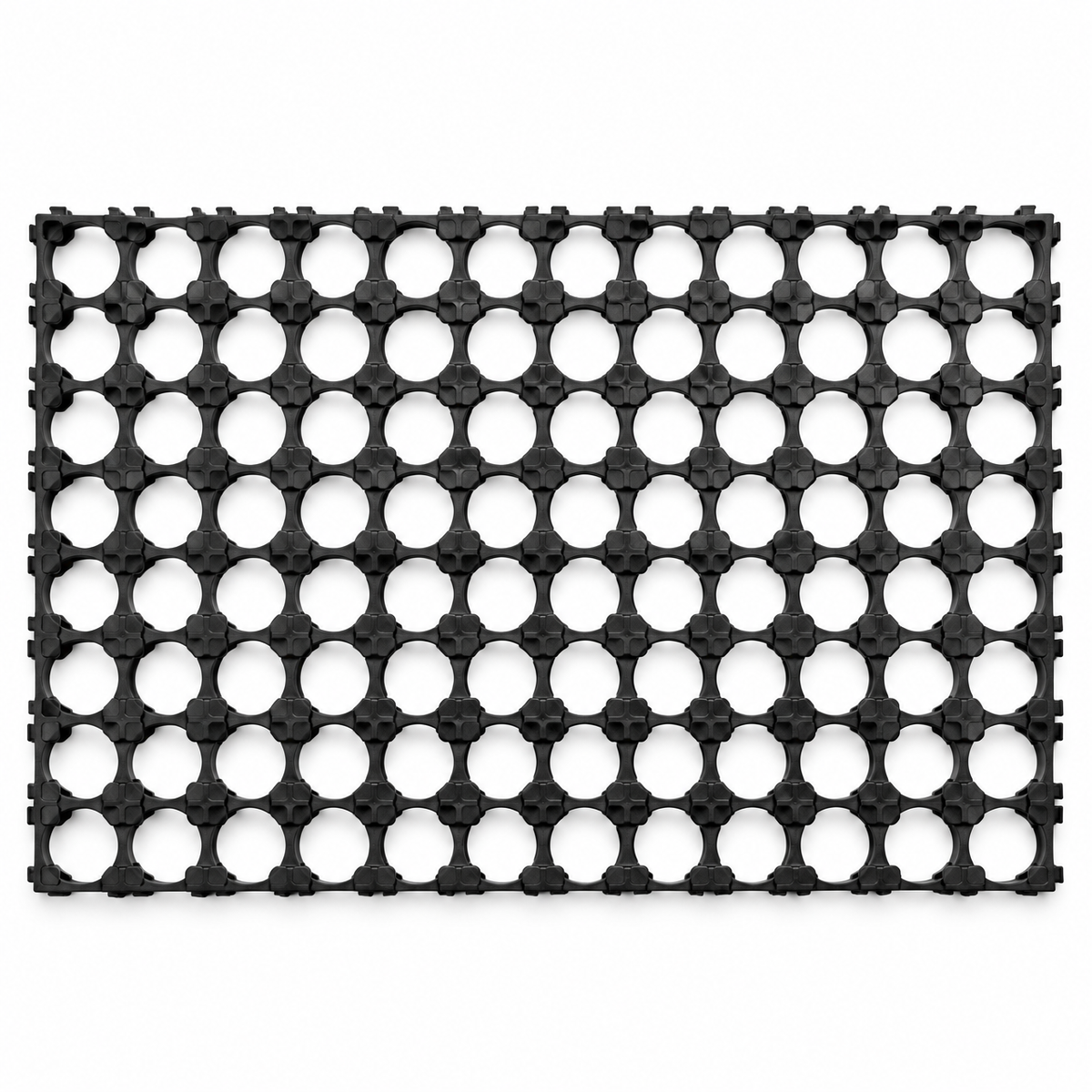 Soporte plástico para bateria de litio  7x13= 91 celdas 18650