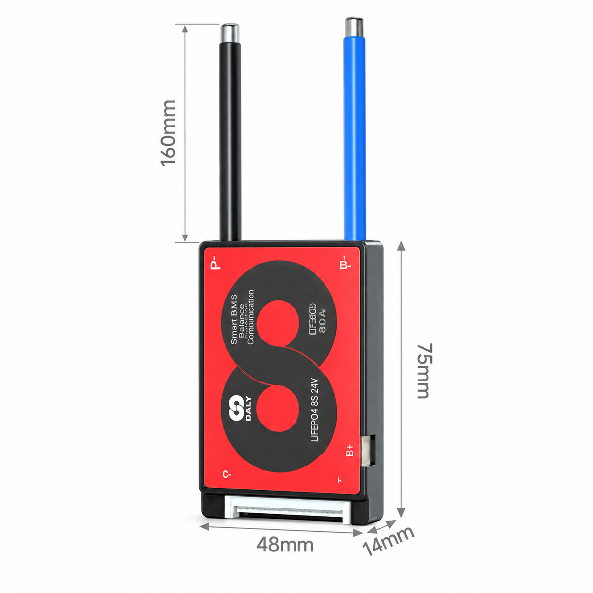 BMS Daly Li-Ion 60A con ecualizador 21S 72Volt