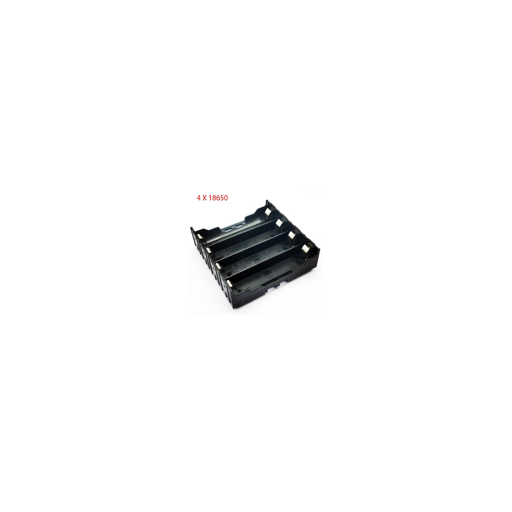 Portacelda 18650 de 4 celdas
