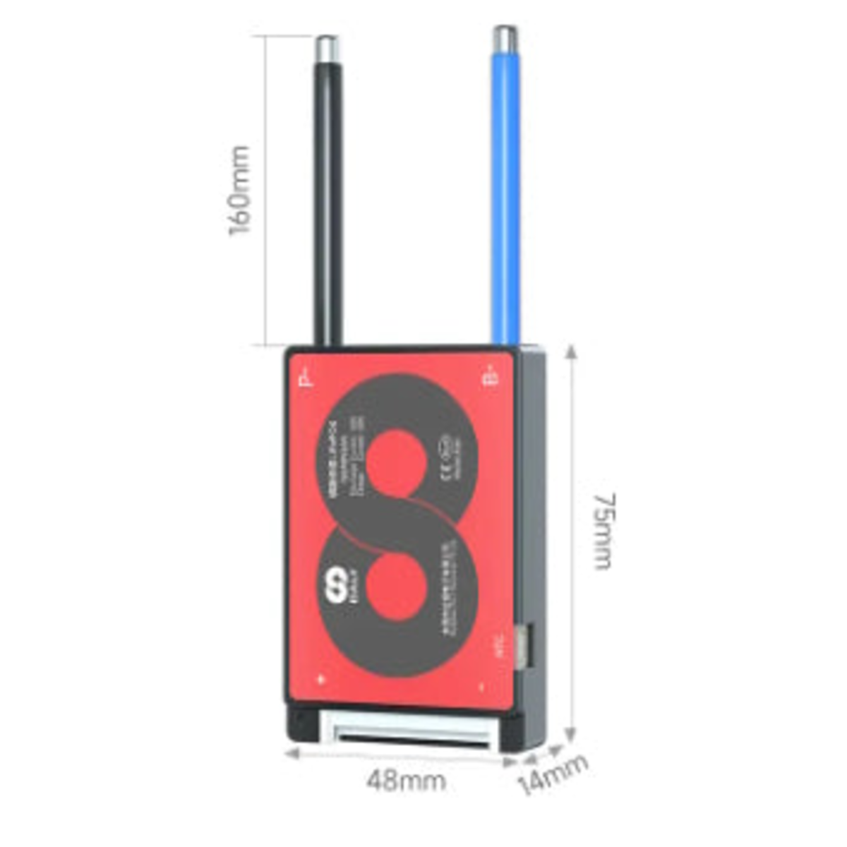 BMS Daly Li-Ion 60A con ecualizador 11S 36Volt