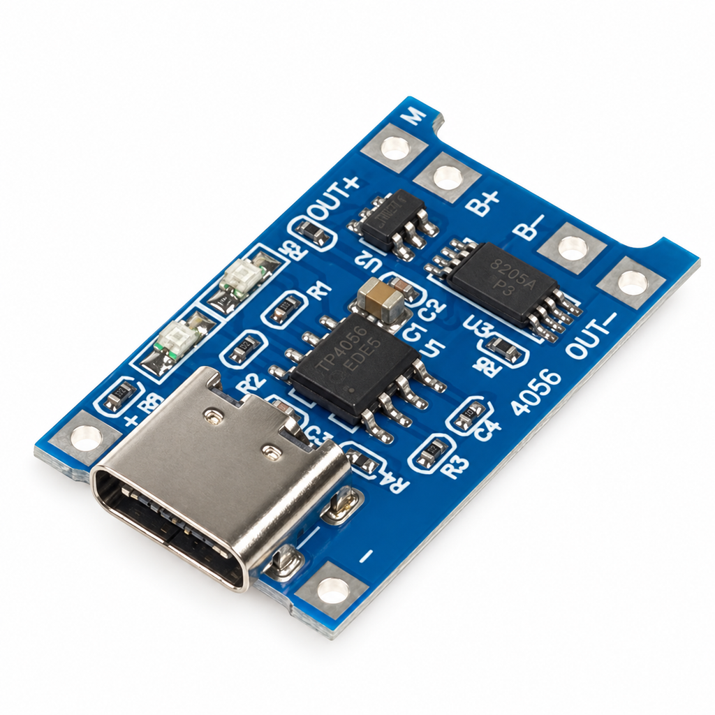 TP4056 Módulo de Carga para celda Li-Ion Paquete x 5