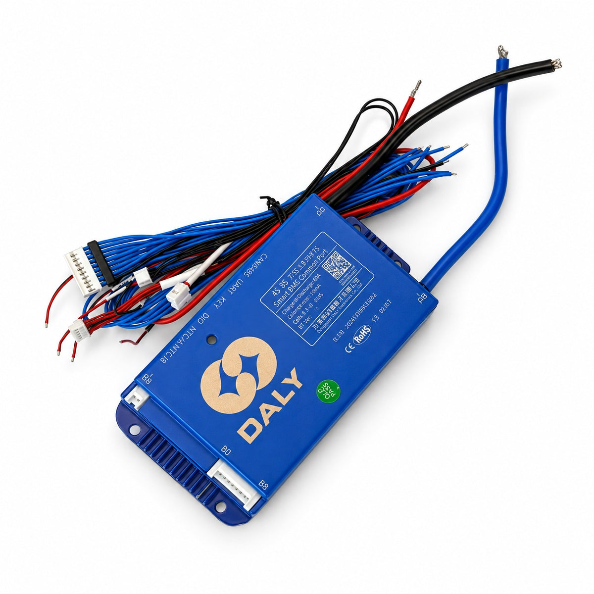 BMS Daly LiFePO4 4S-8S 60A