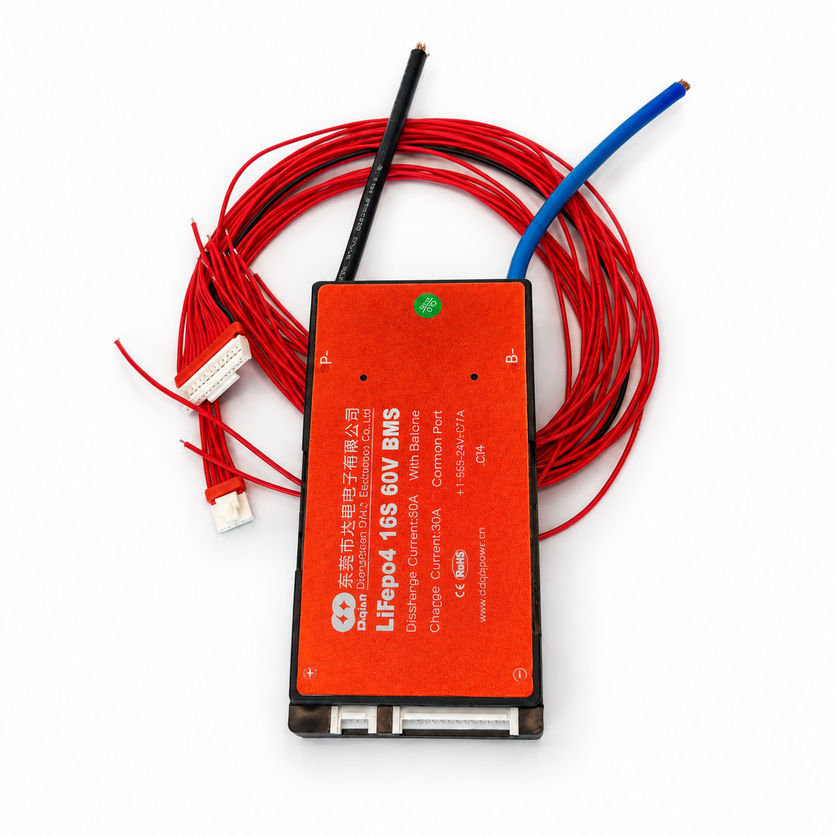 BMS Daly LiFePO4  60A con ecualizador 19S - 60volt