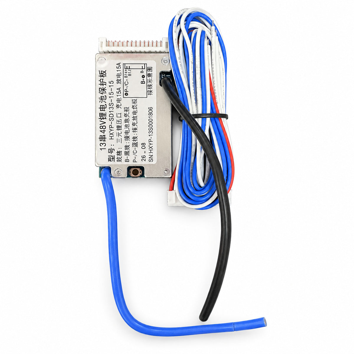 BMS Genérico 13S 48V Li-ion 15A